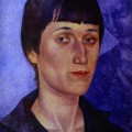Retrato de Anna Ajmatova