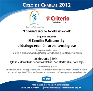 Ciclo de Charlas 2012 - Segundo Encuentro