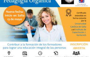 Primer curso universitario en Pedagogía Orgánica