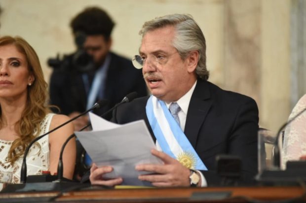 A propósito del discurso inaugural del Presidente